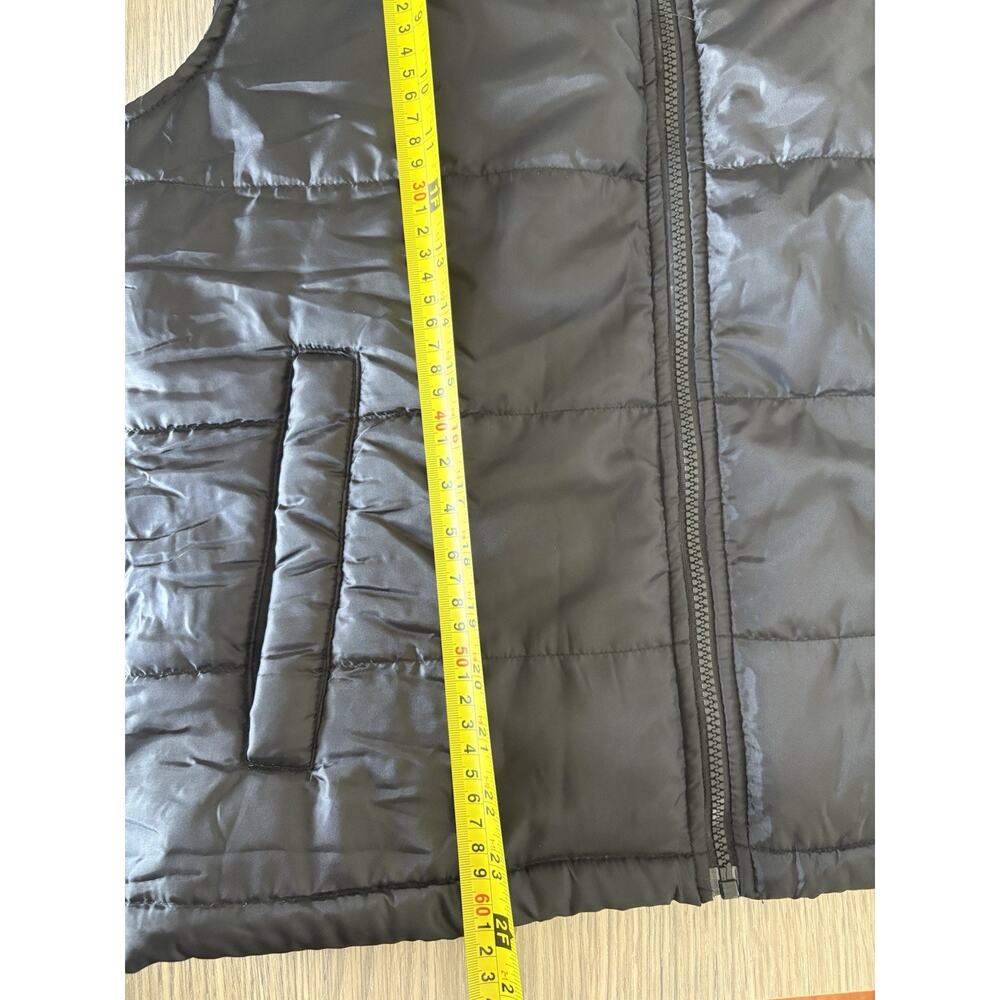 Baltimore Orioles Puffer Vest Mens M Black The Elevin Group Full Zip Logo MLB - Picture 6 of 6